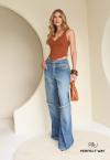 CROPPED FEMININO TERRACOTA PERFECT WAY
