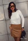 Perfect Way - BLUSA FEMININA TRICO BRANCO