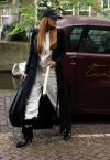 TRENCH COAT SARJA C/ CINTO FIVELA METAL  FEMININO PRETO PERFECT WAY