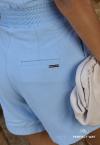 MACACÃO CURTO FEMININO AZUL BEBE PERFECT WAY