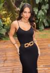 VESTIDO MAXI MIDI PRETO PERFECT WAY