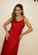 VESTIDO LONGO DET ALÇA FEMININO VERMELHO PERFECT WAY