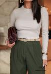 BLUSA MANGA LONGA FEMININA natural PERFECT WAY