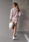 SHORTS  BORD INDUSTRIAL FEMININO ROSA C/ CACAU PERFECT WAY
