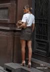 T-SHIRT ESTAMPADA FEMININA  OFF WHITE PERFECT WAY
