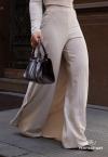 CONJUNTO FEMININO CROPPED + CALÇA SAIA   CRU PERFECT WAY