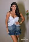 BATA FEMININA OFF WHITE PERFECT WAY