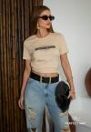 Perfect Way - T-SHIRT FEMININA DOCE DE LEITE