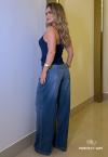 BLUSA FEMININA AZUL MARINHO PERFECT WAY