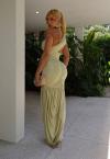 VESTIDO  OMBRO SÓ C/ FENDA FEMININO MATCHA PERFECT WAY