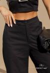 CALÇA FEMININA WIDE LEG PRETO PERFECT WAY