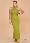 VESTIDO MAXI MIDI     VERDE PERFECT WAY