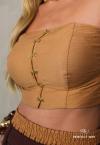 CROPPED FEMININO DOCE DE LEITE PERFECT WAY