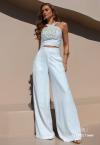 Perfect Way - CALÇA FEMININA PANTALONA 684 OFF WHITE