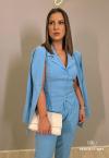 Perfect Way - CONJUNTO FEMININO BLAZER + COLETE AZUL