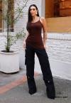 BLUSA FEMININA ASSIMÉTRICA CACAU PERFECT WAY