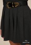 VESTIDO C/ PREGAS FEMININO PRETO PERFECT WAY