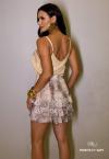 SHORTS SAIA ESTAMPADO NUDE COM TERRA PERFECT WAY