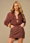 CAMISA C/ BOLSOS FEMININA cacau PERFECT WAY