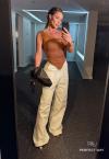 CALÇA FEMININA WIDE LEG OFF WHITE PERFECT WAY