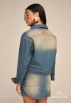 SHORTS SAIA JEANS FEMININO DIRTY JEANS PERFECT WAY