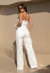 CORPETE FEMININO C/ BORD IND OFF WHITE PERFECT WAY