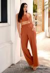 CROPPED FEMININO MARROM PERFECT WAY