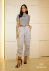 CALÇA CARGO FEMININA cinza PERFECT WAY