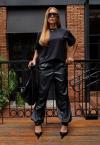 CALÇA FEMININA BALLOON PRETO PERFECT WAY