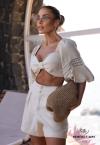 Perfect Way - TOP CROPPED FEMININO AREIA
