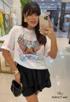 T-SHIRTS OVER ESTAMPADA  off white PERFECT WAY