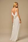 VESTIDO LONGO DET ALÇA FEMININO OFF WHITE PERFECT WAY