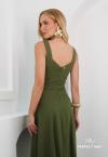 VESTIDO FEMININO  MAXI MIDI verde folha PERFECT WAY