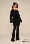 CALÇA BORD INDUSTRIAL FEMININA PRETO PERFECT WAY
