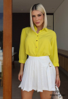 CAMISA FEMININA amarelo PERFECT WAY