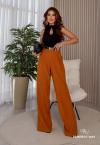 CALÇA WIDE LEG FEMININA FERRUGEM PERFECT WAY