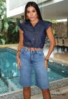 BERMUDA  AZUL JEANS PERFECT WAY