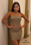 VESTIDO CURTO DE TRICOT COM BORD MANUAL FEMININO FENDI PERFECT WAY