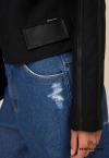 CALÇA WIDE LEG JEANS PUIDOS FEMININA azul jeans PERFECT WAY