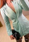 VESTIDO BLAZER FEMININO verde PERFECT WAY