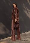 BLUSA  BORD INDUSTRIAL C/ BOLSO E CAPUZ CACAU C/ ROSA PERFECT WAY