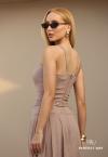 VESTIDO MIDI FEMININO COM PREGAS fendi PERFECT WAY