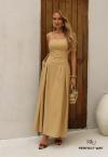 SAIA FEMININA MAXI MIDI DOCE DE LEITE PERFECT WAY