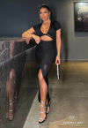 VESTIDO LONGO PRETO PERFECT WAY
