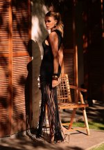 BODY CAVADO FEMININO PRETO PERFECT WAY