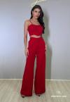 CROPPED FEMININO VERMELHO PERFECT WAY