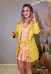 BLAZER FEMININO ALONGADO MOSTARDA PERFECT WAY