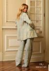 CALÇA  WIDE LEG CÓS BAIXO FEMININA DIRTY JEANS PERFECT WAY