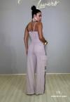 CROPPED FEMININO SALMÃO COM PRETO PERFECT WAY