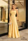 Perfect Way - VESTIDO LONGO AMARELO MANTEIGA